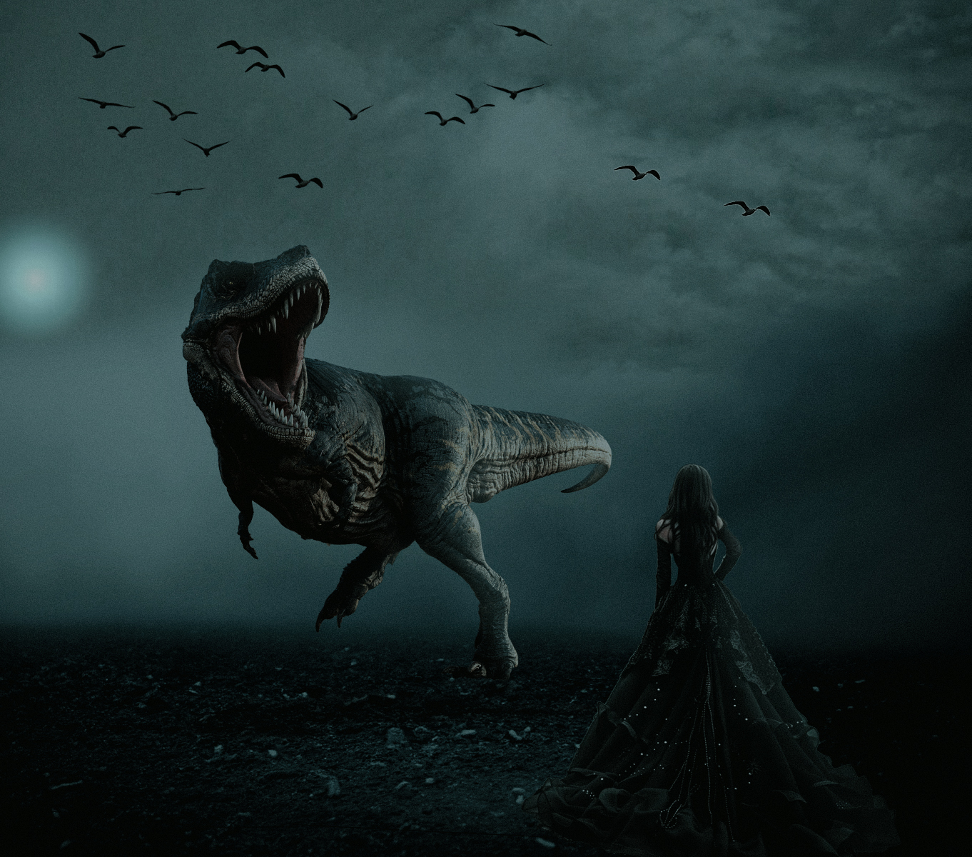 dinosaur manuplation